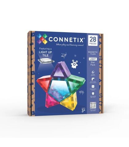 Connetix Light Star Pack Manyetik Bloklar - 28 Parça