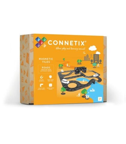 Connetix Creative Roads Pack Manyetik Bloklar - 48 Parça