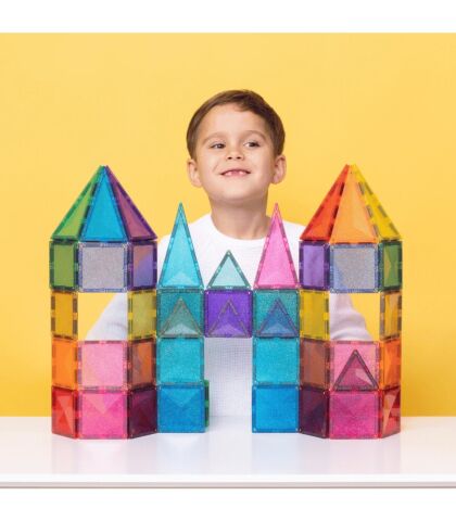Connetix Glitter Castle Pack Manyetik Bloklar - 48 Parça