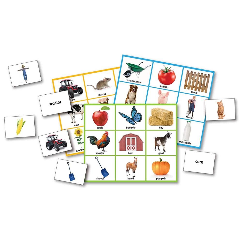 The Learning Journey Farm Bingo – Resimli Çiftlik Tombalası