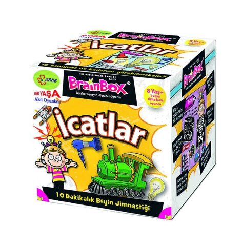 Green Board Games BrainBox İcatlar - Türkçe