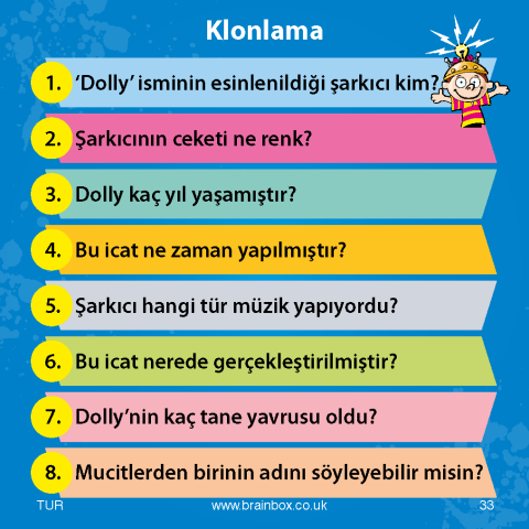Green Board Games BrainBox İcatlar - Türkçe