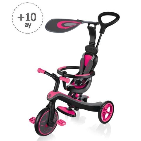 Globber Bisiklet Explorer 4In1 Pembe