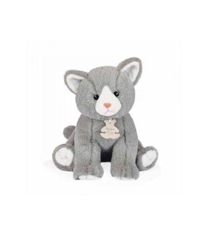 Doudou Gri Yavru Kedi 18 cm