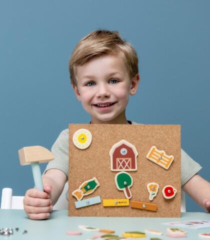 Trixie Ahşap Çiftlik Temalı Çekiç Oyunu