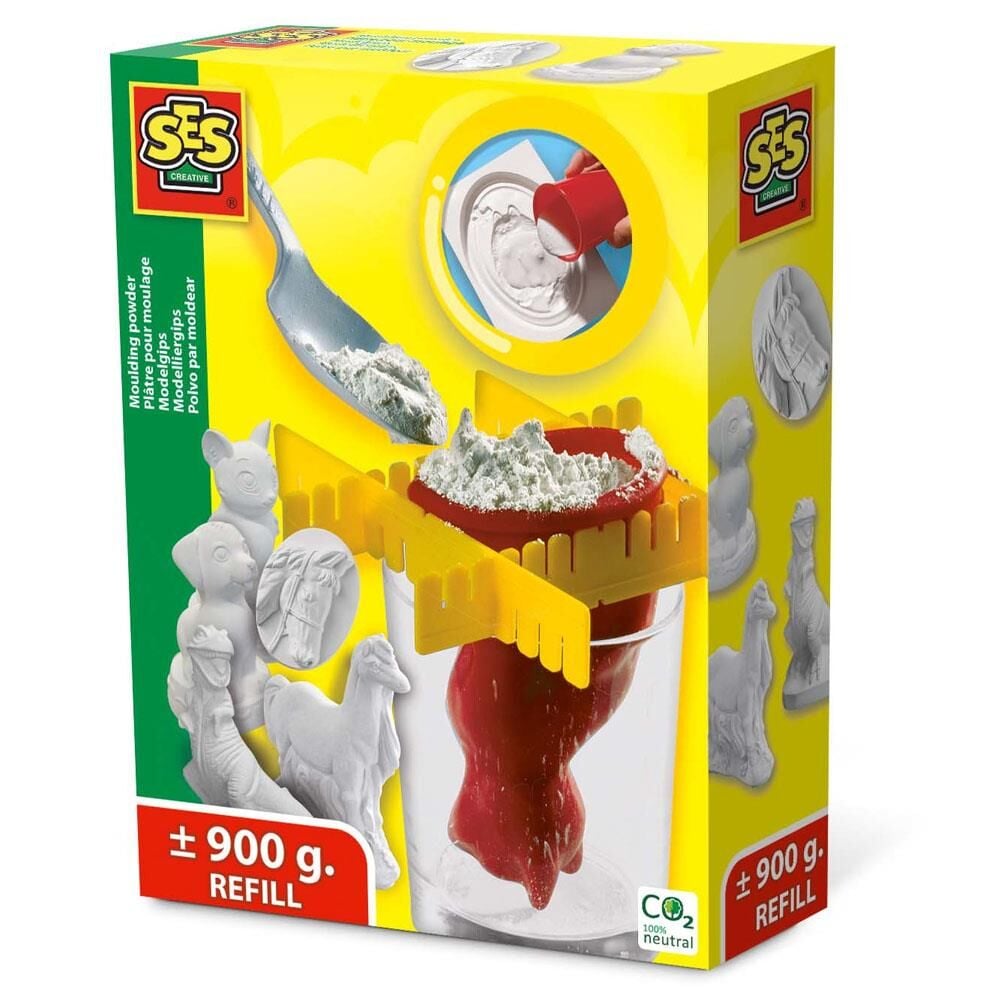 SES Creative Kalıba Dök ve Boya - Yedek Alçı 900 gr