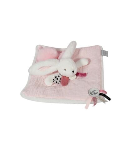 Doudou Hediye Kutulu Pembe Tavşan Uyku Arkadaşı 25 cm