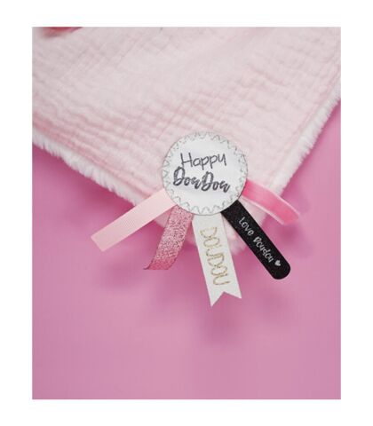 Doudou Hediye Kutulu Pembe Tavşan Uyku Arkadaşı 25 cm