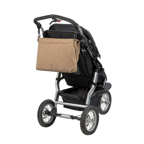 Lassig Shoulder Bebek Bakım Seyahat Çantası Camel