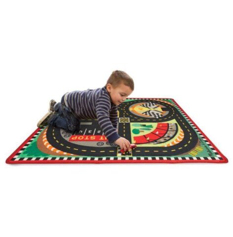 Melissa&Doug Oyun Halı Seti - Yarış Arabaları