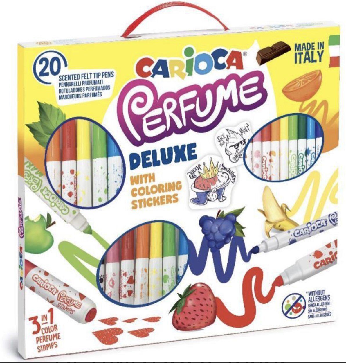 Carioca Perfume Kokulu Keçeli Kalem Özel Set 30'lu