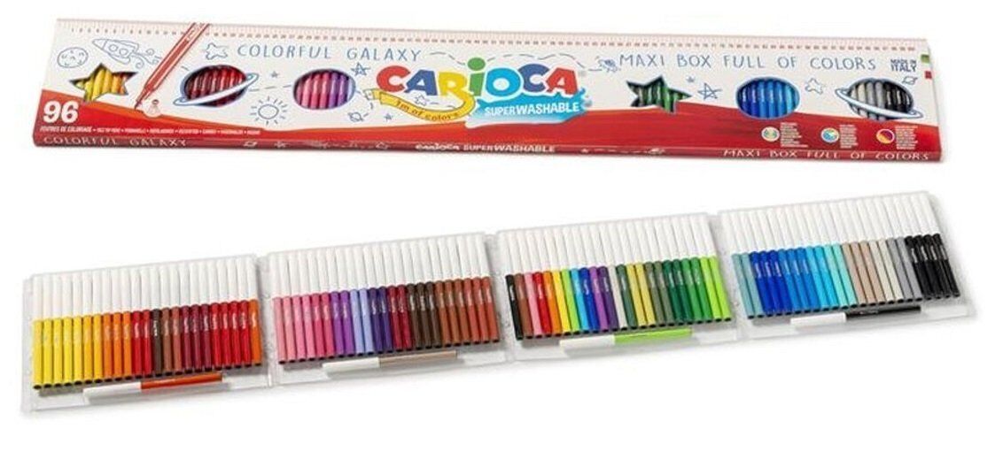 Carioca Joy Süper Yıkanabilir Keçeli Boya Kalemi 96'lı (1 Metre)