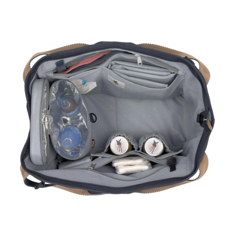 Lassig Twin Bebek Bakım Seyahat Çantası Navy