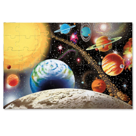 Melissa&Doug Dev Yer Yapbozu - Güneş Sistemi (48 parça)