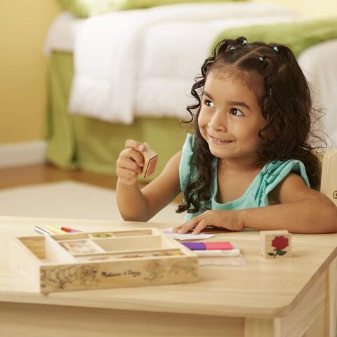 Melissa&Doug Ahşap Baskı Seti - Arkadaşlık