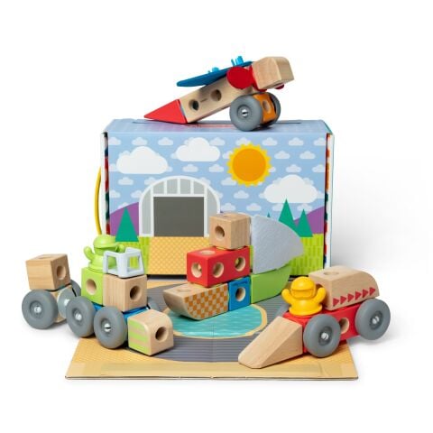 Melissa & Doug - Blockables - Araçlar Oyun Seti - 54 parça