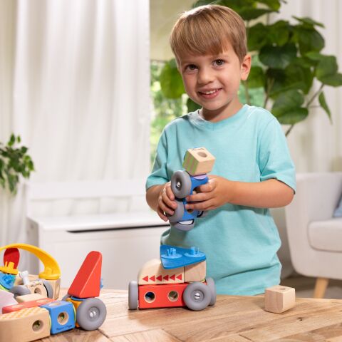 Melissa & Doug - Blockables - Araçlar Oyun Seti - 54 parça