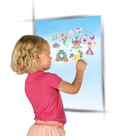 SES Creative Tak Çıkar Pencere Eğlencesi - Prenses Dünyası