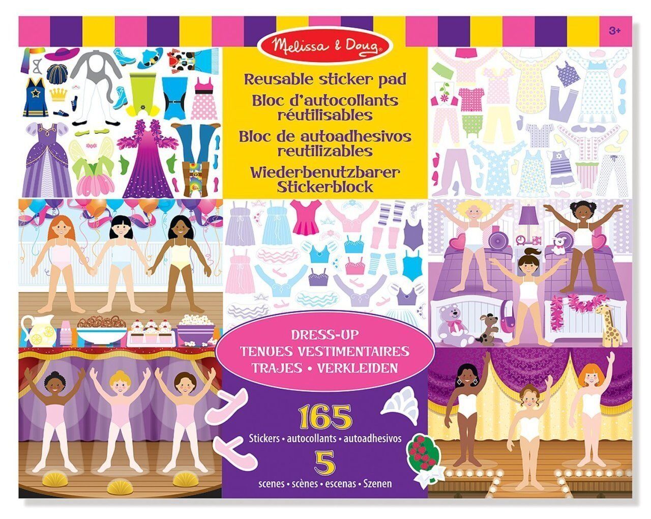 Melissa&Doug Tak Çıkar - Çıkartma Kitabı - Moda