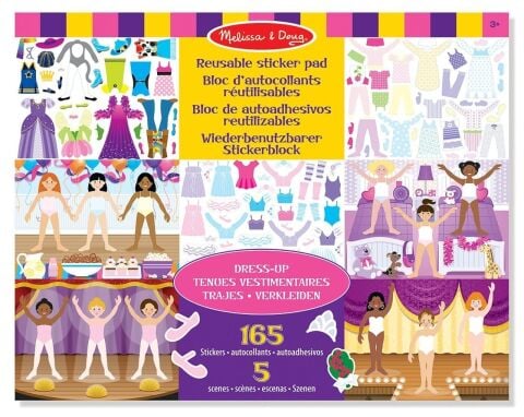 Melissa&Doug Tak Çıkar - Çıkartma Kitabı - Moda