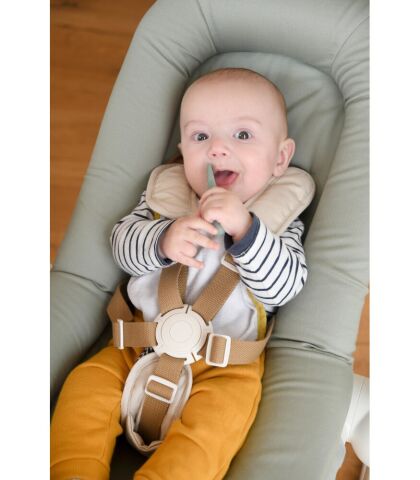 Beaba Silikon Kaşık Seti - Sage Green & Velvet Grey