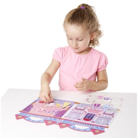 Melissa&Doug Kabartmalı Puffy Çıkartma Kitabı - Prenses