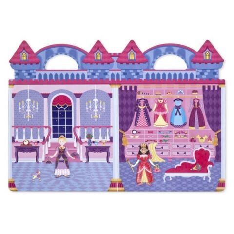 Melissa&Doug Kabartmalı Puffy Çıkartma Kitabı - Prenses