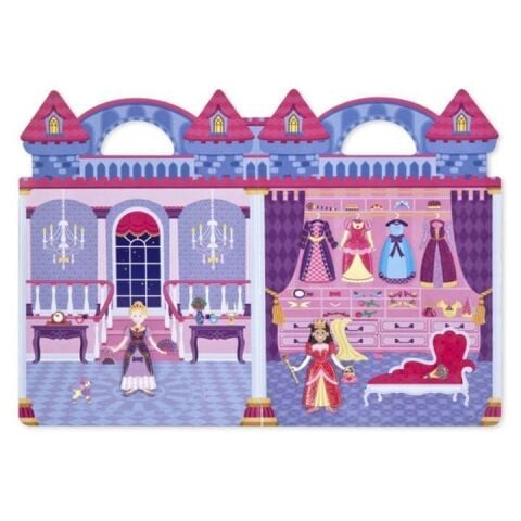 Melissa&Doug Kabartmalı Puffy Çıkartma Kitabı - Prenses