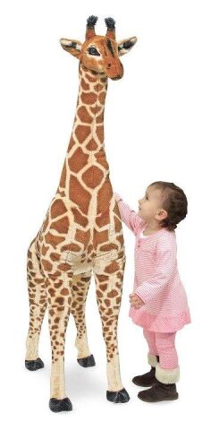 Melissa&Doug Dev Peluş Zürafa