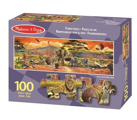 Melissa&Doug Dev Yer Puzzle - Safari (100 Parça)