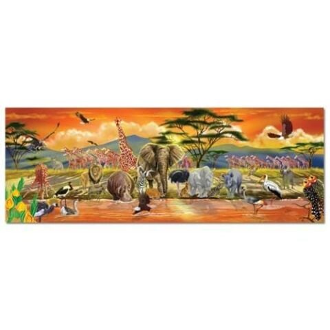 Melissa&Doug Dev Yer Puzzle - Safari (100 Parça)