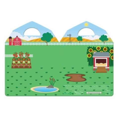 Melissa&Doug Kabartmalı Puffy Çıkartma Kitabı - Çiftlik