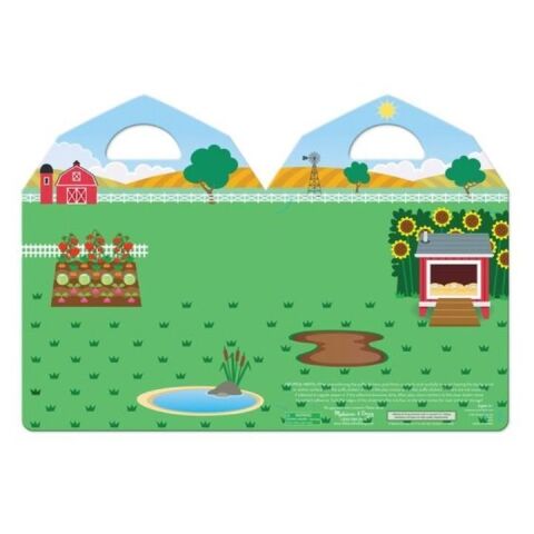 Melissa&Doug Kabartmalı Puffy Çıkartma Kitabı - Çiftlik