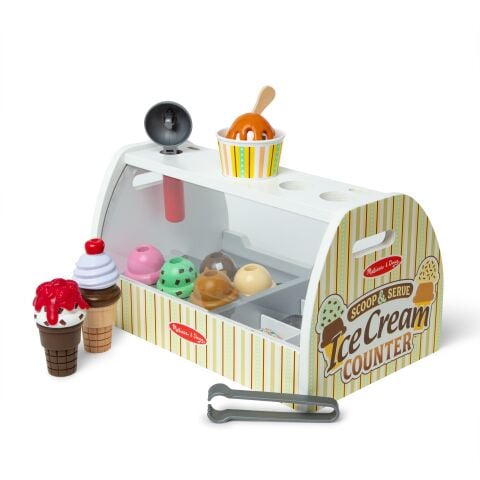 Melissa & Doug - Ahşap Dondurma Tezgahı