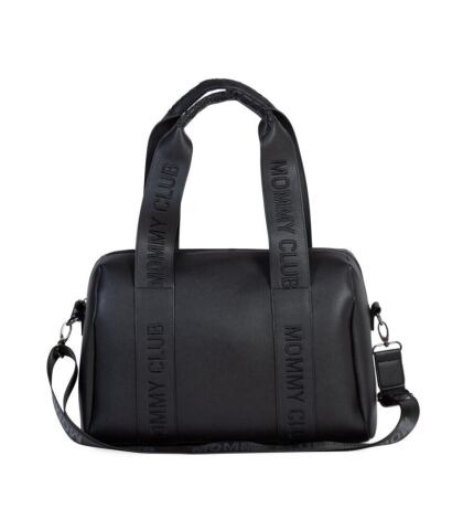 Childhome Mommy Club Bag - Vegan Deri Siyah