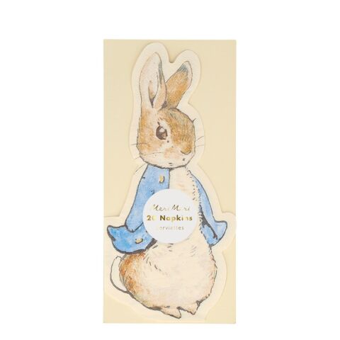 Meri Meri - Peter Rabbit Napkins - Peter Rabbit Peçete - 20'li