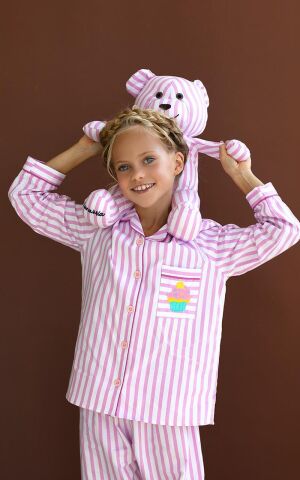 Luna Mia Carina Uyku Arkadaşlı Pijama Seti