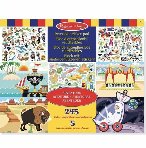 Melissa&Doug Tak Çıkar - Çıkartma Kitabı - Macera