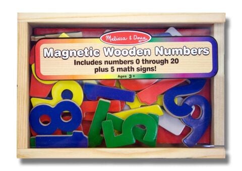 Melissa&Doug Ahşap Mıknatıslı Rakamlar