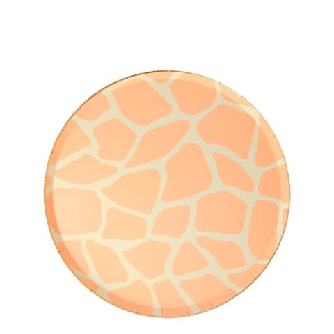 Meri Meri - Safari Animal Print Side Plates - Safari Tabak - S - 8'Li