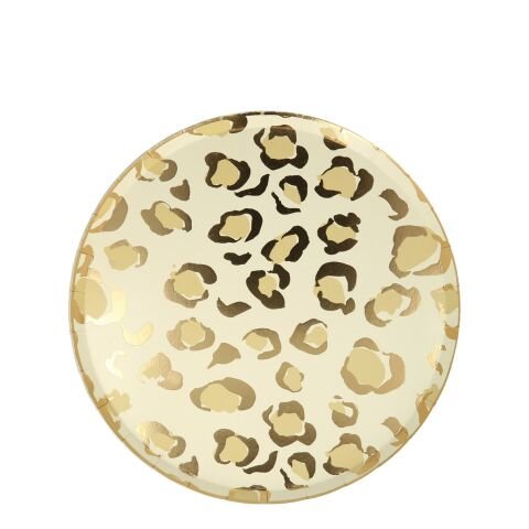 Meri Meri - Safari Animal Print Side Plates - Safari Tabak - S - 8'li