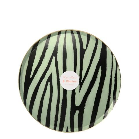 Meri Meri - Safari Animal Print Side Plates - Safari Tabak - S - 8'li