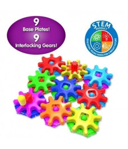 The Learning Journey Tak Döndür Çarklar - Stack&Spin Gears STEM