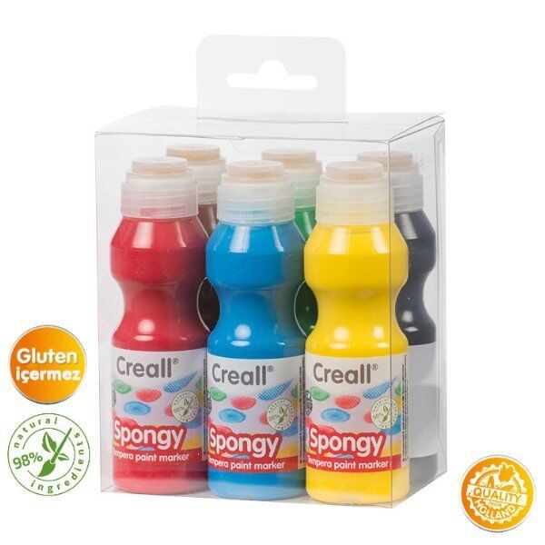 Sünger Uçlu Boya Seti (6*70ML)