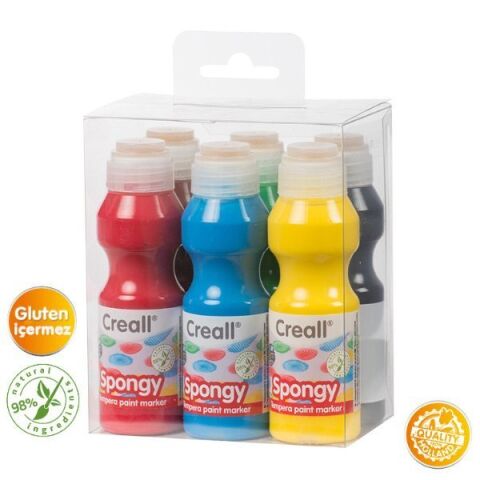 Sünger Uçlu Boya Seti (6*70ML)