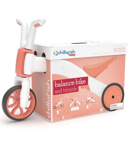 Chillafish - Bunzi - Denge Bisikleti - Flamingo - 2 si 1 arada