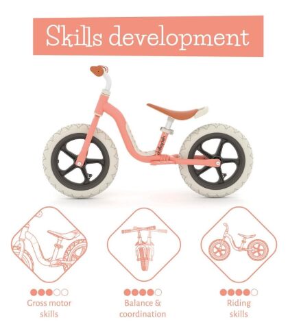 Charlie LUX- Denge Bisikleti - (12 inç) - Salmon