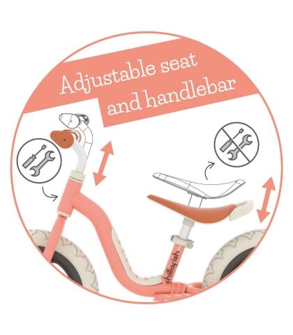 Charlie LUX- Denge Bisikleti - (12 inç) - Salmon