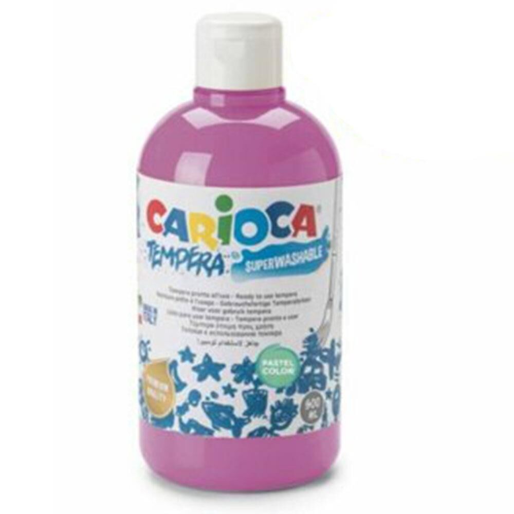 Carioca Süper Yıkanabilir Parmak Boya 500ml - Pastel Mor