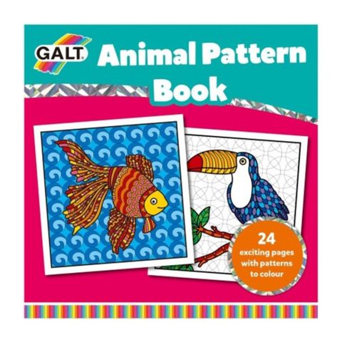 Galt Animal Pattern Book 6+ Hayvan Desenli Boyama Kitabı